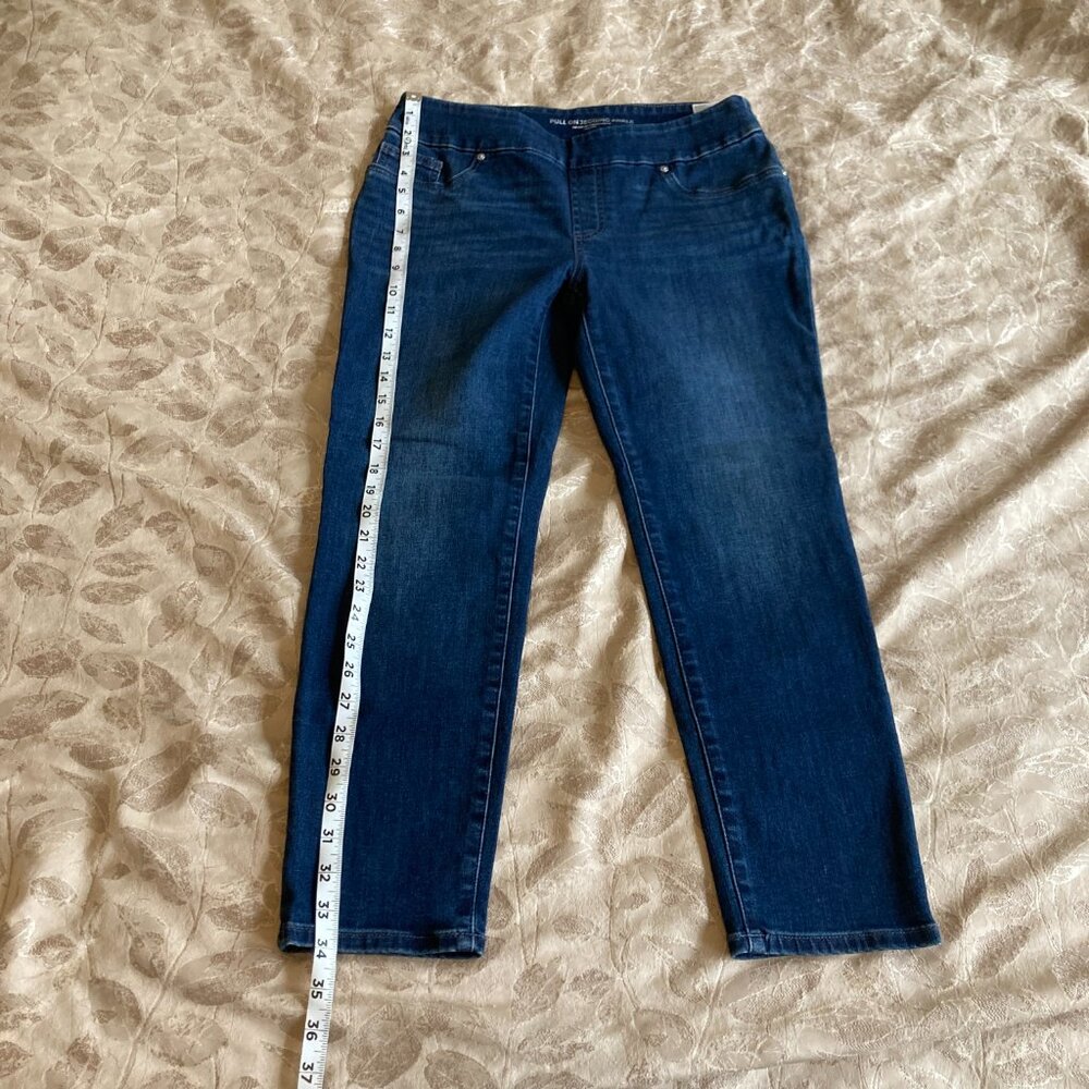 Chico's Pull-On Ankle Jegging Inverness Indigo Size 0 Regular - NWT - Picture 2 of 16